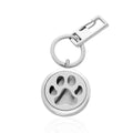 Paw Print Aromatherapy Diffuser Keychain