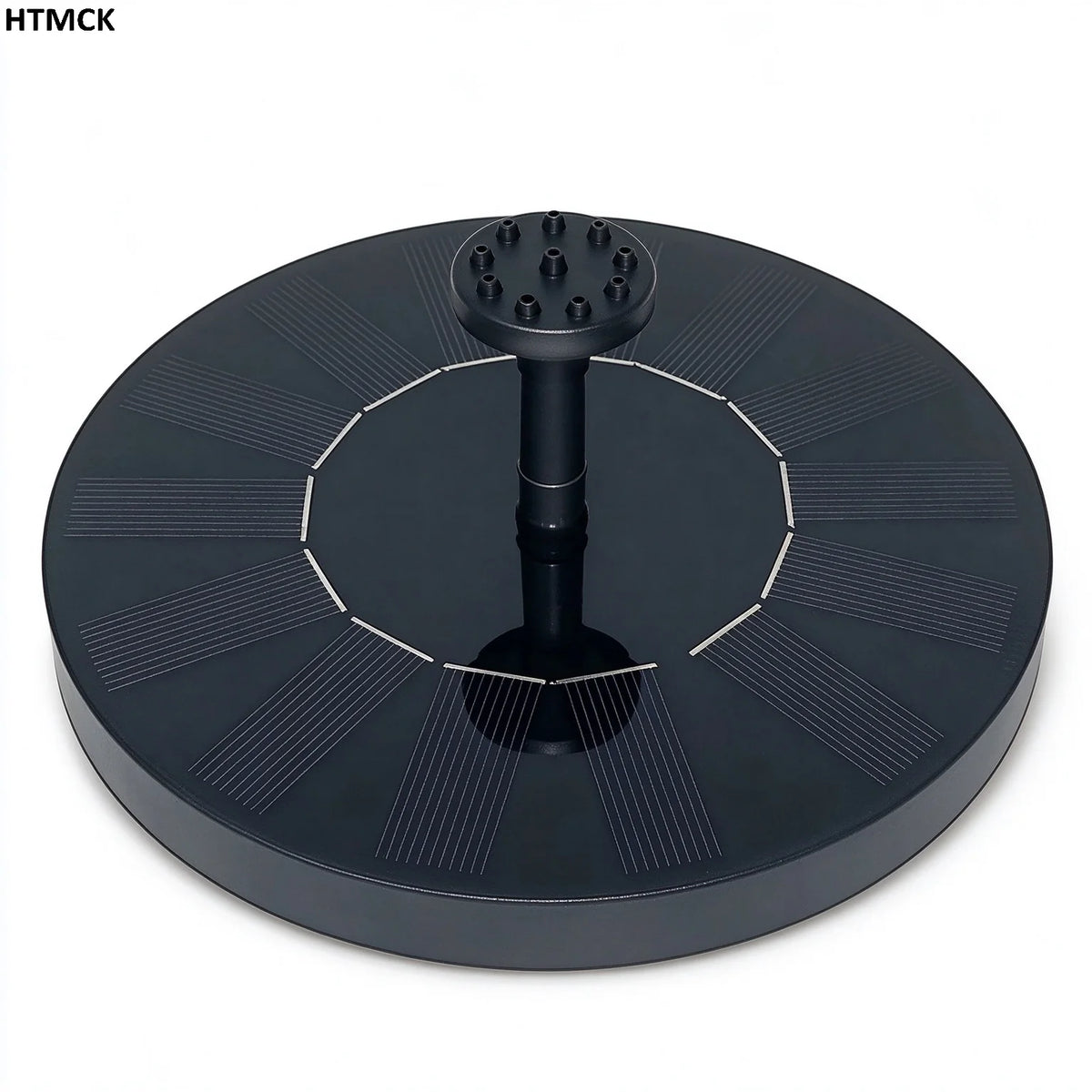 Solar bird bath fountain pump