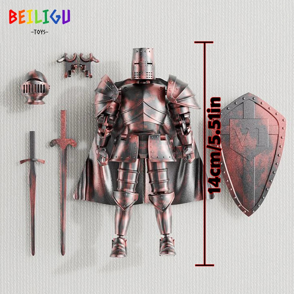 Knight figure poses