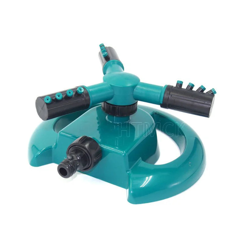 Sprinkler watering a lawn